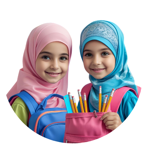 صورة أدوات مدرسية ومستلزمات نظافة للأطفال من عمر 3 إلى 12 عامًا