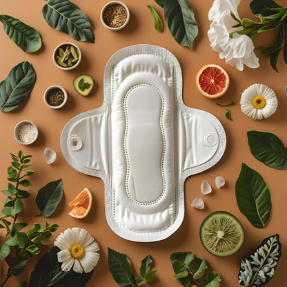 طقم نظافة للفتيات المراهقات يحتوي على فوط صحية، غسول لطيف، وكتيب توعوي – هدية رعاية وكرامة