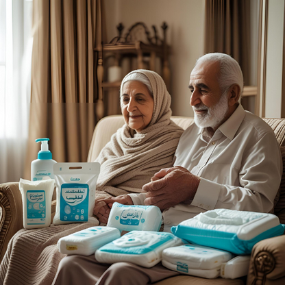 طقم حفاضات للكبار يحتوي على 20 حفاضة عالية الامتصاص – رعاية للمسنين وذوي الاحتياجات الخاصة 