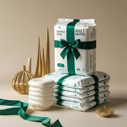 طقم حفاضات للكبار يحتوي على 20 حفاضة عالية الامتصاص – رعاية للمسنين وذوي الاحتياجات الخاصة 